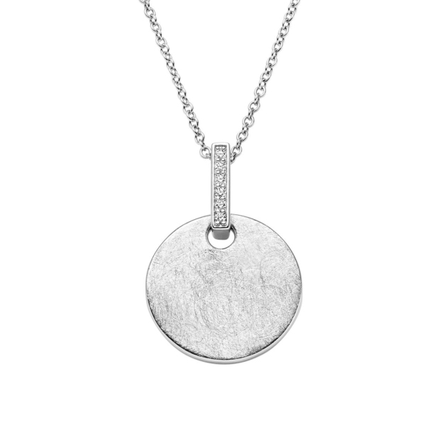 Anhänger mit Kette mit 15 Zirkonia