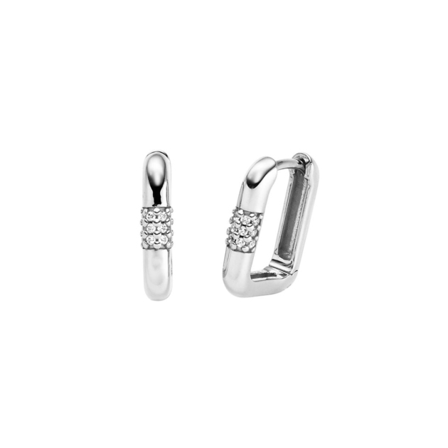 Creolen mit 24 Zirkonia