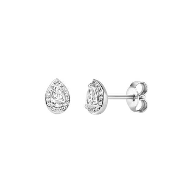 Ohrschmuck mit 30 Zirkonia