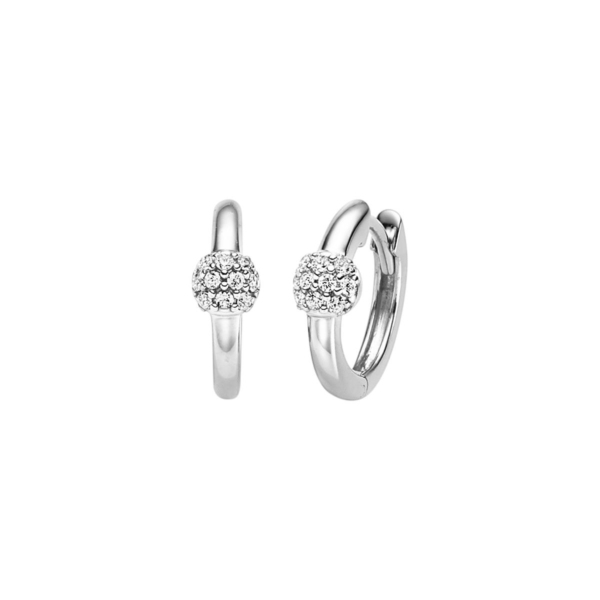 Ohrschmuck mit 20 Zirkonia