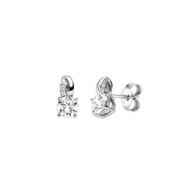 Ohrschmuck mit 8 Zirkonia