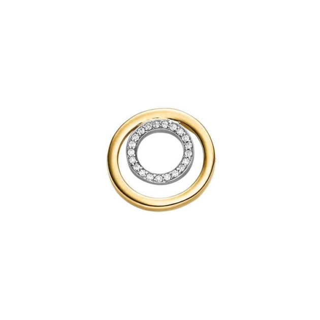 Anhänger mit 21 Brillanten zus. 0,084ct.
