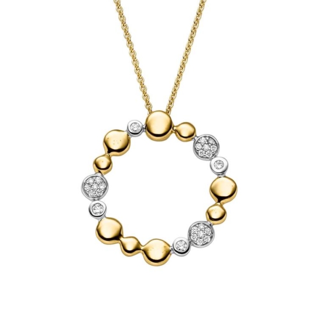 Anhänger mit 25 Brillanten zus. 0,17ct.