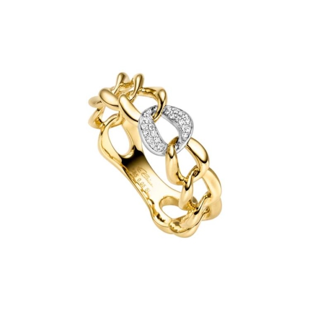 Ring mit 20 Brillanten zus. 0,05ct.