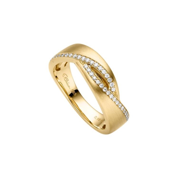 Ring mit 76 Brillanten zus. 0,18ct.