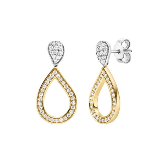 Ohrschmuck mit 78 Brillanten zus. 0,31ct.