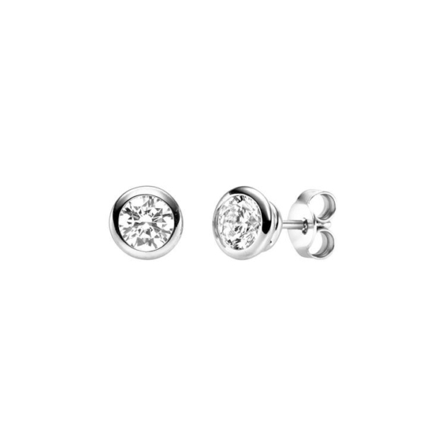 Ohrschmuck mit 2 Zirkonia