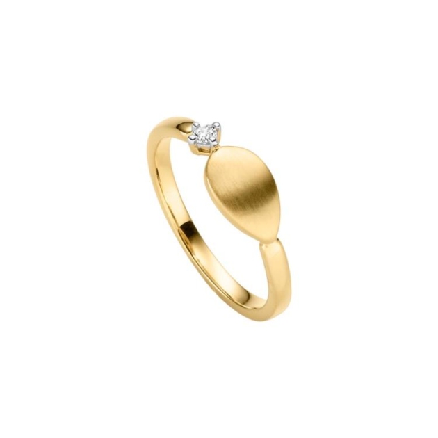 Ring mit 1 Zirkonia