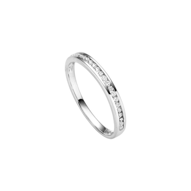 Ring mit 21 Zirkonia