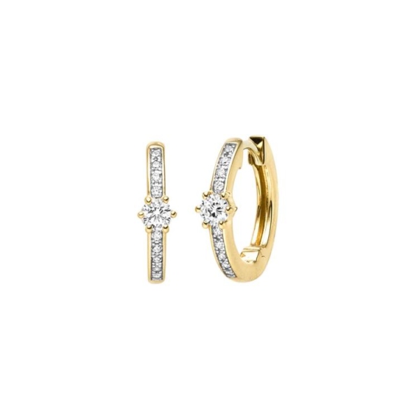 Ohrschmuck mit 20 Zirkonia
