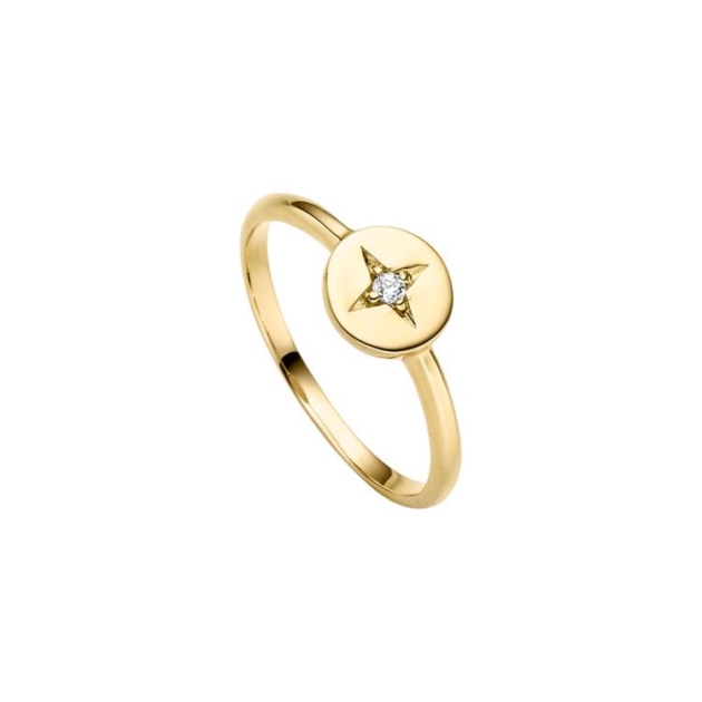Ring mit 1 Zirkonia