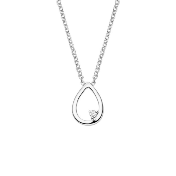 Anhänger mit 1 Brillant zus. 0,02ct.
