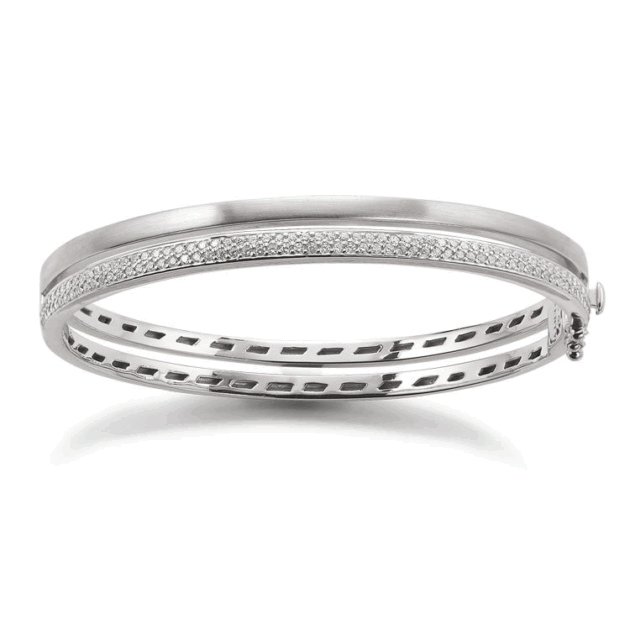 Armreif mit 123 Zirkonia