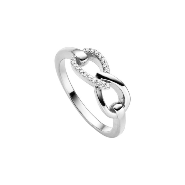 Ring mit 18 Zirkonia