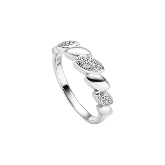 Ring mit 30 Zirkonia