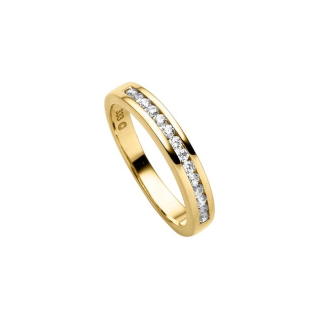 Ring mit 14 Zirkonia