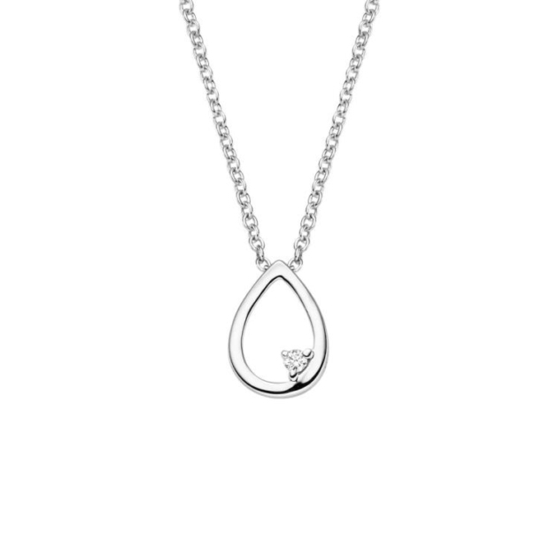 Anhänger mit 1 Brillant zus. 0,02ct.