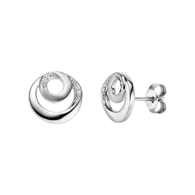 Ohrschmuck mit 8 Brillanten zus. 0,024ct.