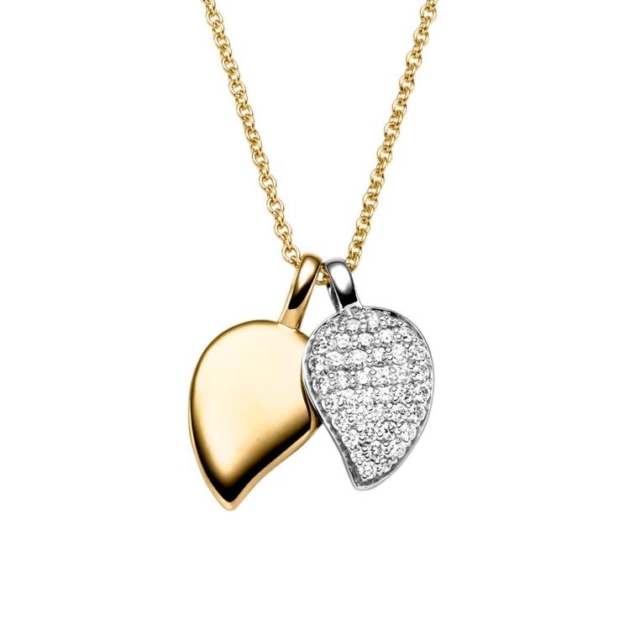 Anhänger mit 44 Brillanten zus. 0,29ct.