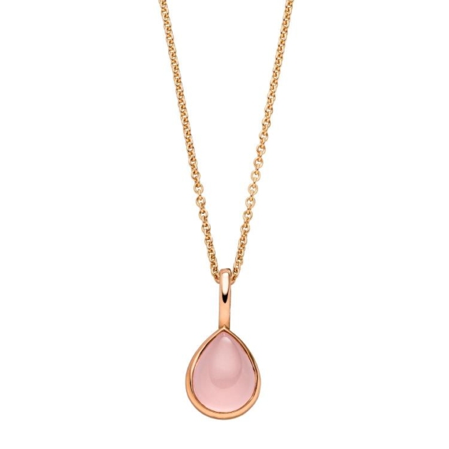 Anhänger mit 1 Rosaquarz