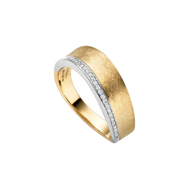 Ring mit 25 Brillanten zus. 0,09ct.