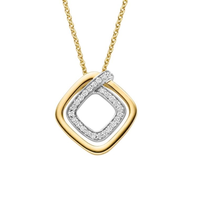 Anhänger mit 26 Brillanten zus. 0,15ct.