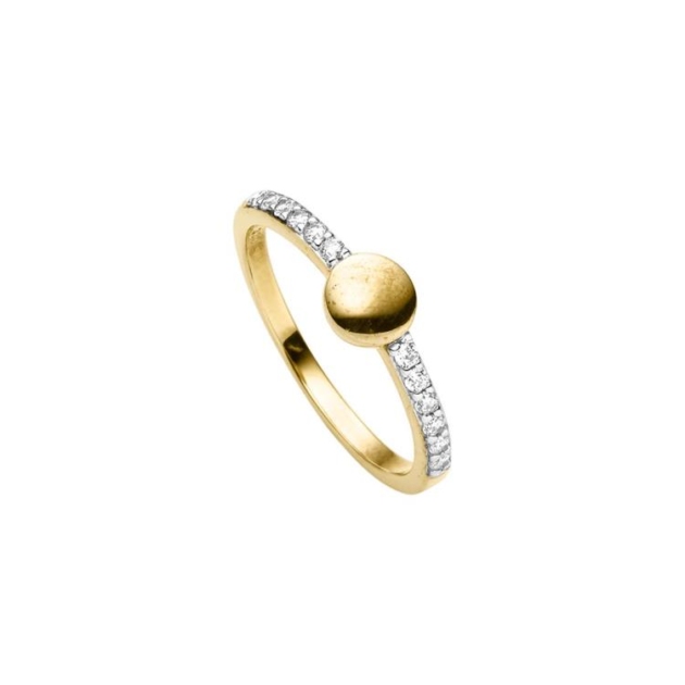 Ring mit 12 Zirkonia