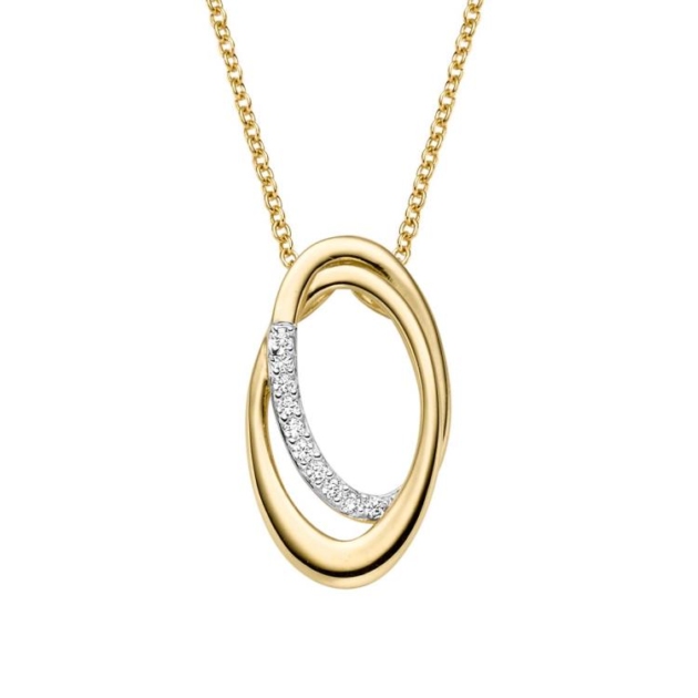 Anhänger mit 10 Swarovski Zirkonia