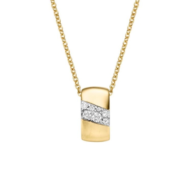 Anhänger mit 7 Zirkonia