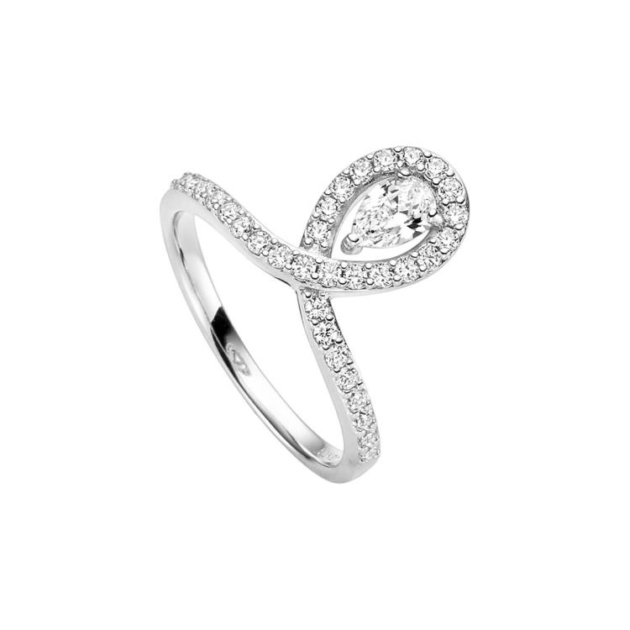 Ring mit 32 Zirkonia