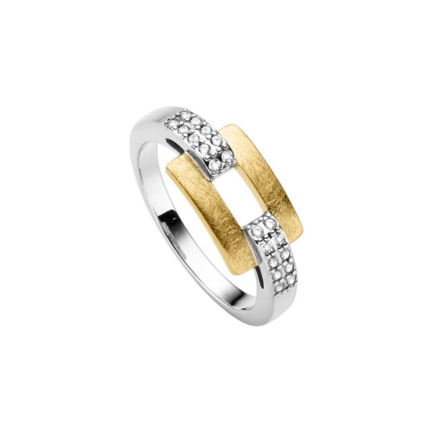 Ring mit 20 Zirkonia