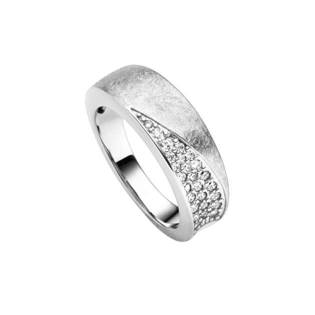 Ring mit 26 Zirkonia