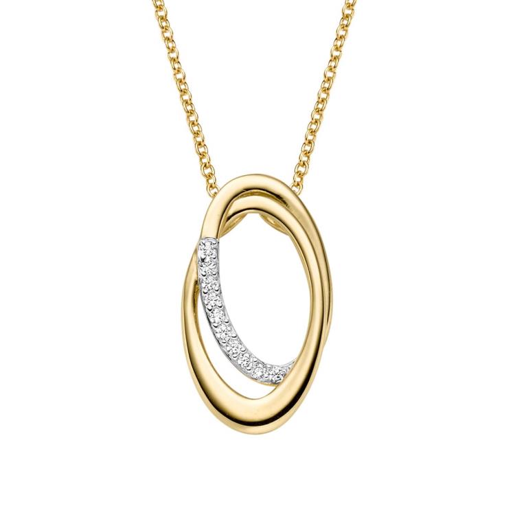 Anhänger mit 10 Swarovski Zirkonia