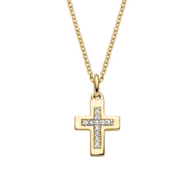 Anhänger mit 11 Zirkonia