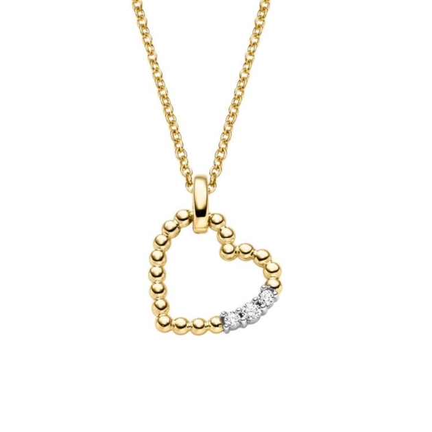 Anhänger mit 3 Zirkonia