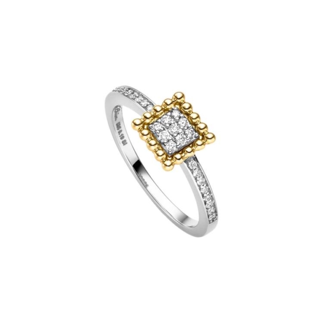 Ring mit 25 Brillanten zus. 0,19ct.