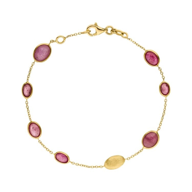 Armband mit 7 Rubine