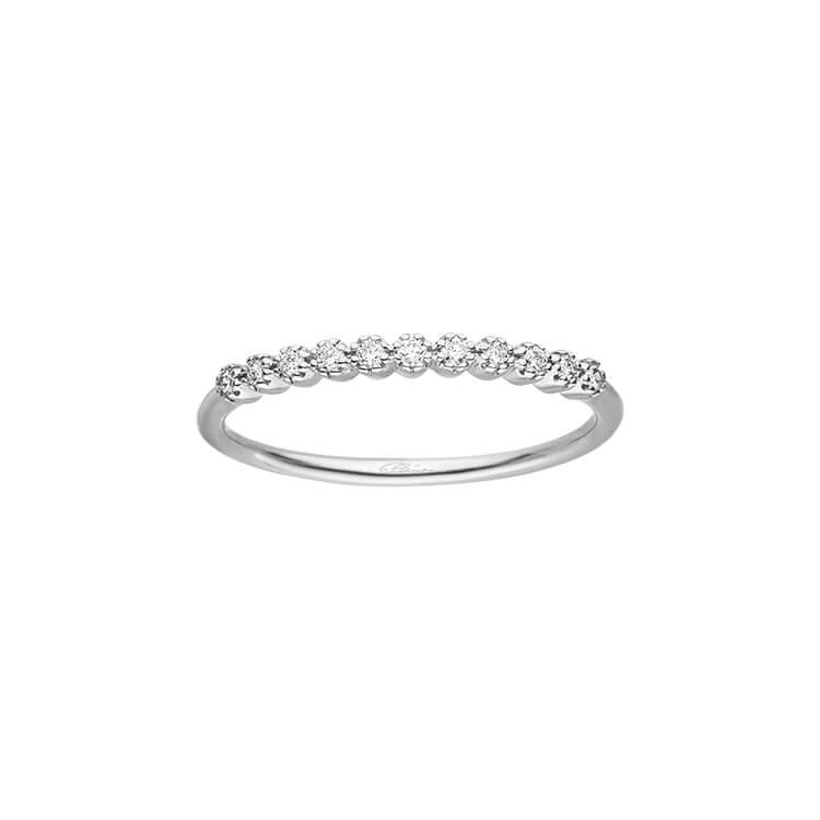 Damenring mit 11 Brillanten zus. 0,13ct.
