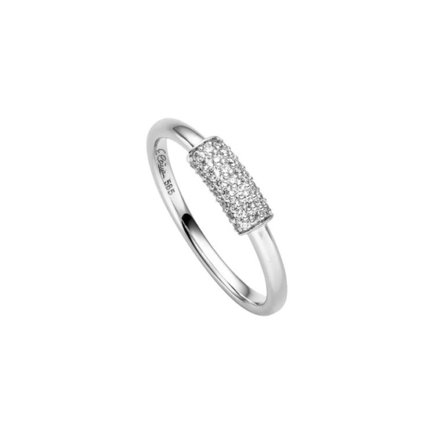 Ring mit 37 Brillanten zus. 0,18ct.