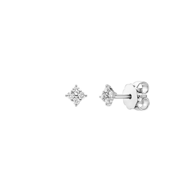 Ohrstecker mit 8 Brillanten zus. 0,11ct.