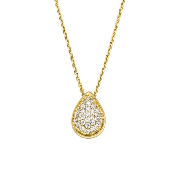 Anhänger mit 31 Brillanten zus. 0,15ct.