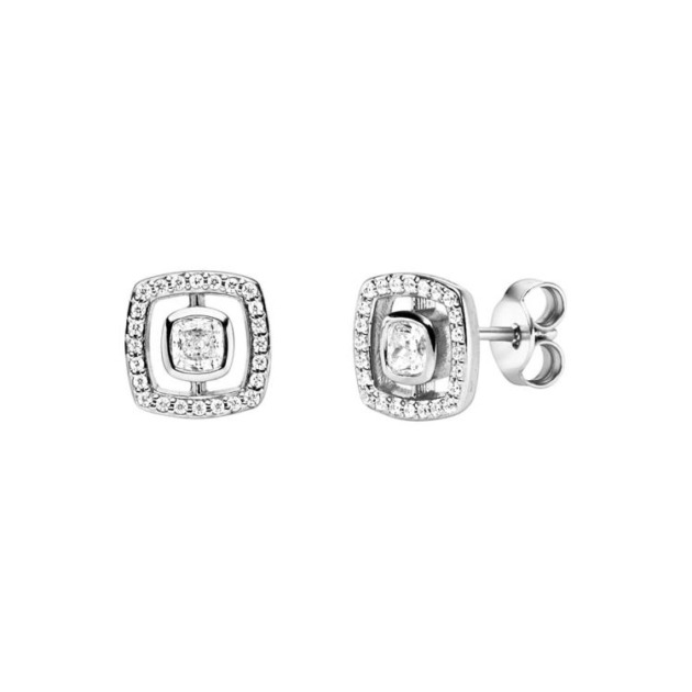 Ohrschmuck mit 50 Zirkonia