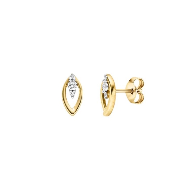 Ring mit 5 Zirkonia