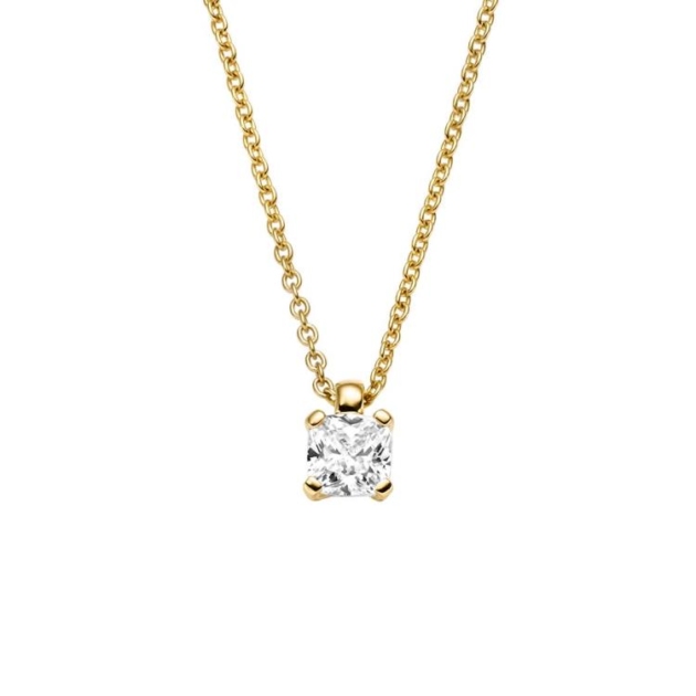 Collier mit 1 Zirkonia