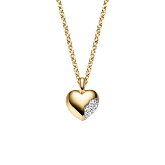 Anhänger mit 8 Brillanten zus. 0,04ct.