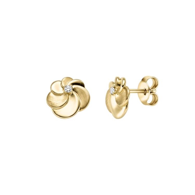 Ohrstecker mit 2 Brillanten zus. 0,03ct.