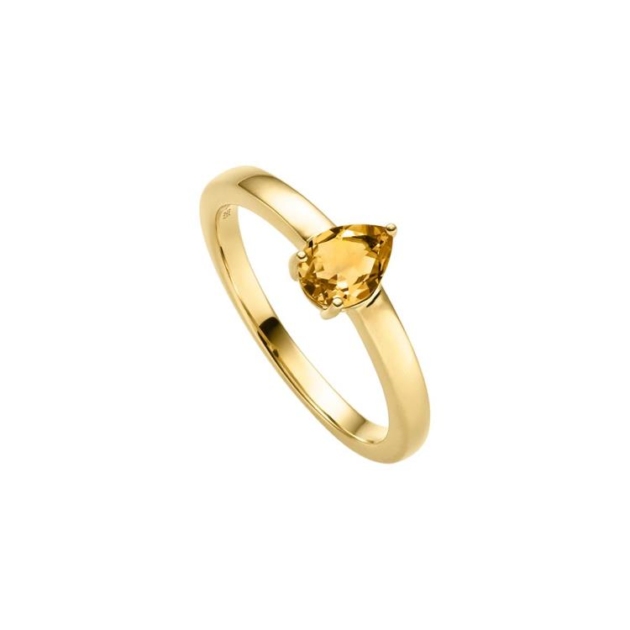 Ring mit 1 Citrin