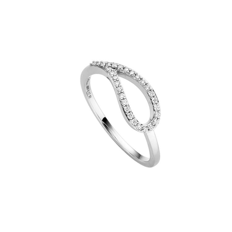 Ring mit 29 Brillanten zus. 0,17ct.
