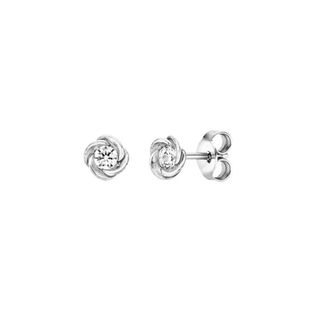 Ohrstecker mit 2 Zirkonia