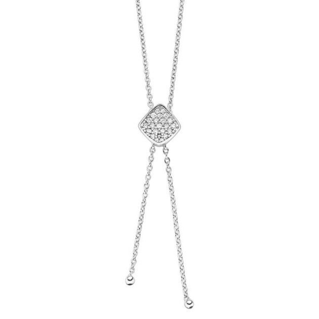 Anhänger mit Kette mit 23 Zirkonia